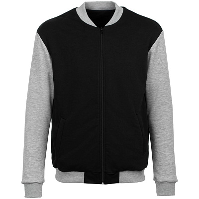 Бомбер College, черный (Чёрный)