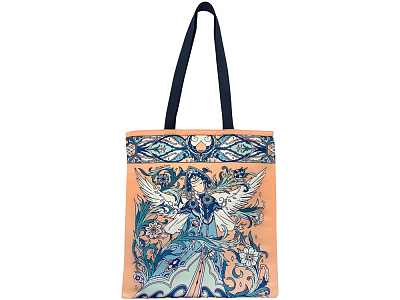 Шоппер Царевна Лебедь (Розовый, синий)