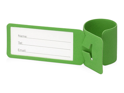 Багажная бирка Favor (Зеленый)