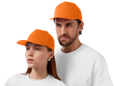 Бейсболка Mix (Оранжевый)