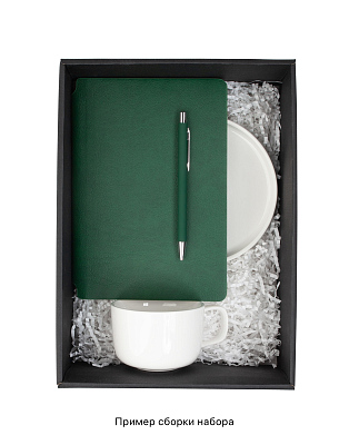 Ежедневник недатированный "Альба", формат А5, гибкая обложка, зеленый