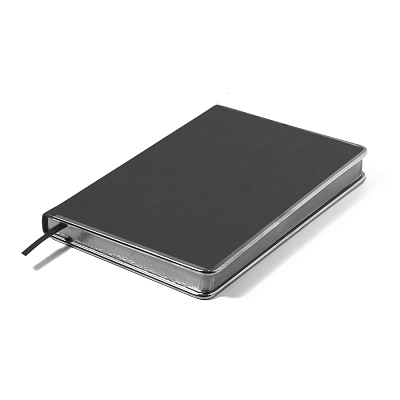 Ежедневник недатированный Montrose, формат А5, в линейку (Тёмно-серый)