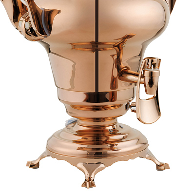 Самовар BEEM модель Rebecca, 5 литров, золотистый