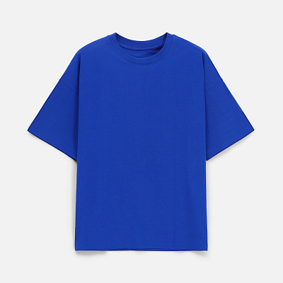 Футболка унисекс оверсайз T3, синяя