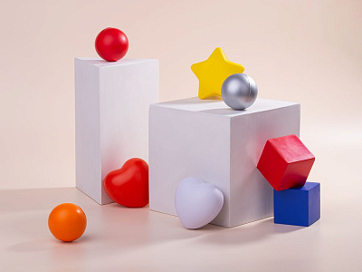 Антистресс Mash, оранжевый ver.2