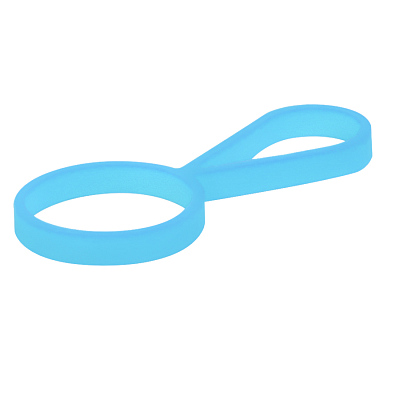 Кольцо-держатель силиконовое для термобутылки Olivia  (Бирюзовый)