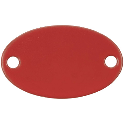 Шильдик металлический Alfa Oval  (Красный)