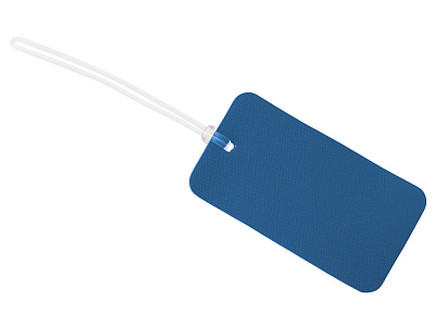 Багажная бирка Favor на силиконовой петле (Тёмно-синий)