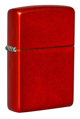 Зажигалка ZIPPO Classic с покрытием Metallic Red, латунь/сталь, красная, матовая, 38x13x57 мм (Красный)