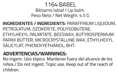 Бальзам для губ BABEL, красный