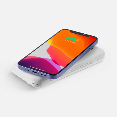 Аккумулятор Omni Qi 10000 мАч, ver.2, белый