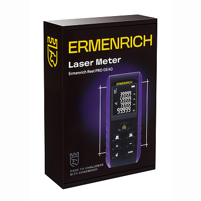 Лазерная рулетка Ermenrich Reel PRO GE40