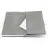 Блокнот A5 Veles в твёрдом переплёте, серый - Фото 4