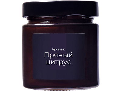 Свеча ароматическая Noella, пряный цитрус