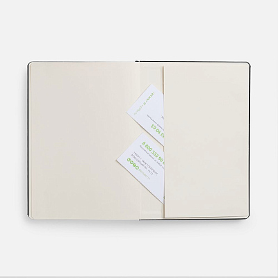 Ежедневник Urban Hard, недатированный, черный