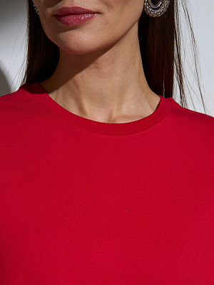 Футболка Oversize Premium, красная