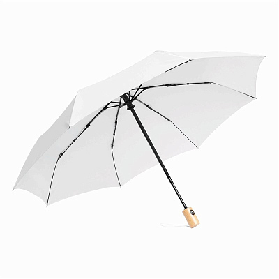 Автоматический ветроустойчивый складной зонт CALYPSO (Белый)