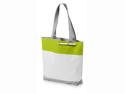 Сумка для конференций Bloomington (Лайм/белый/серый)