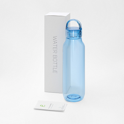 Бутылка для воды Импульс (Impulse), прозрачная, под полную запечатку