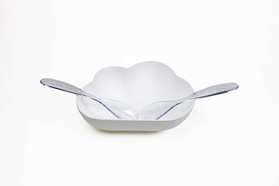 МИСКА ДЛЯ САЛАТА CLOUD (Белый)