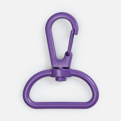 Застежка-карабин Snap Hook, L, фиолетовая (Фиолетовый)