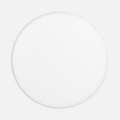 Наклейка тканевая Lunga Round, M, белая (Белый)