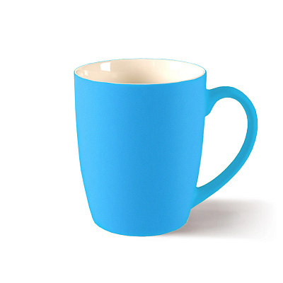 Кружка MATFEY soft touch (Голубой)