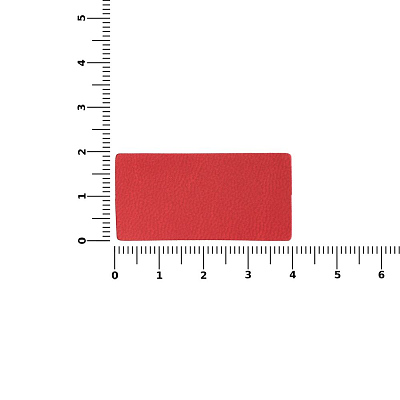 Лейбл Listra Latte, XS, красный