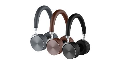 Наушники беспроводные Rombica MySound BH-13 ANC, серый