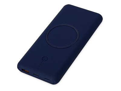 Внешний беспроводной аккумулятор c QC/PD Reload, 10000 mAh (Тёмно-синий)