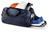 Сумка спортивная BUGATTI Blanc, синяя, тарпаулин/полиэстер, 52х26х27,5 см - Фото 5