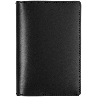 Обложка для паспорта inStream, черная (Чёрный)