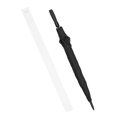 Зонт-трость Бора (Bora), черный