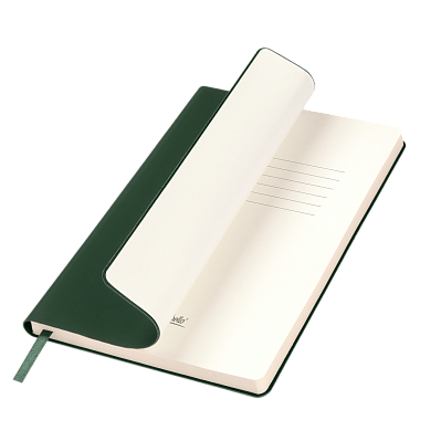 Ежедневник Spark недатированный, зеленый (без упаковки, без стикера) (Зеленый, бежевый)