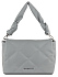 Сумка наплечная женская BUGATTI Cara, серая, полиуретан, 31х7,5х20 см, 4 л - Фото 2