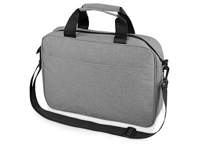 Сумка Брейв для документов и ноутбука 13,3 (Светло-серый/черный)