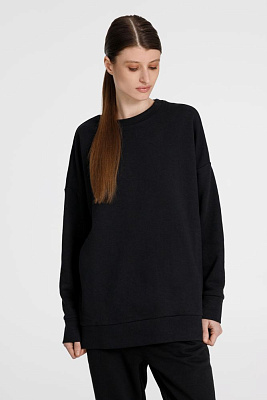 Свитшот унисекс S2, серый (Чёрный)