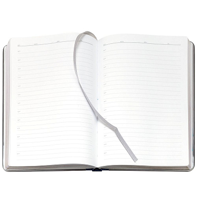 Ежедневник Frame Metal, недатированный, синий