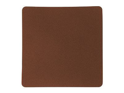 Патч Квадрат, nubuk (Коричневый)