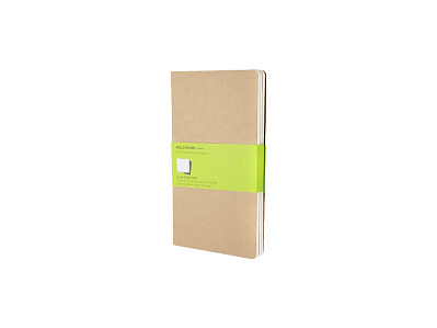 Набор записных книжек А5 Cahier (нелинованный) (Бежевый)