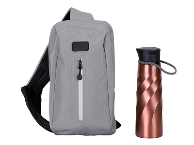 Набор со слингом и бутылкой Athletic nomad (Красный)