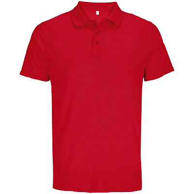 Рубашка поло унисекс Pitcher, красная (Красный)
