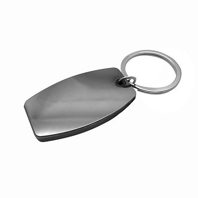 Брелок Nobel, металлический, черный (Чёрный)