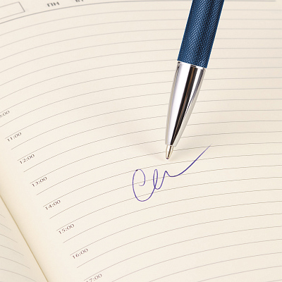 Шариковая ручка Леви (Levi), синяя