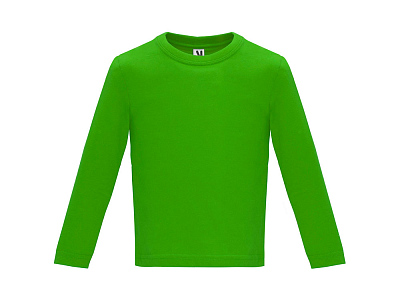 Футболка с длинным рукавом Baby детская (Травянисто-зеленый)