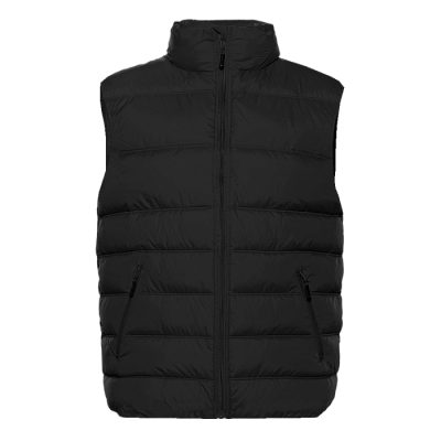 Жилет мужской STAN утепленный таффета 210T,65, 82 (Чёрный)