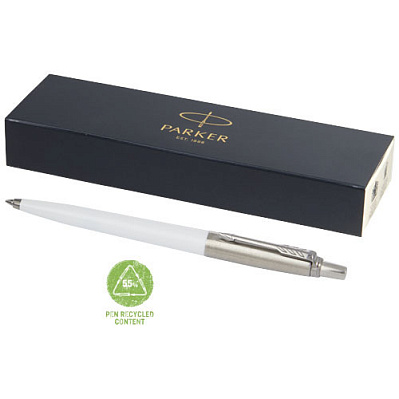 Шариковая ручка Parker Jotter Recycled (Белый)