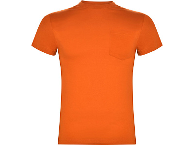 Футболка Teckel с карманом мужская (Оранжевый)