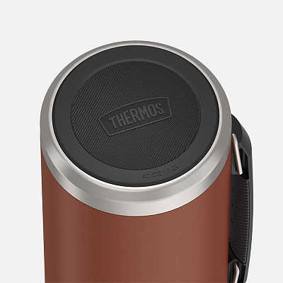 Термос Icon 1200, коричневый