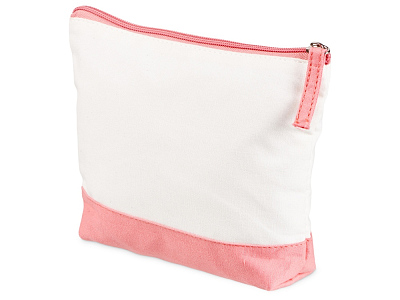 Косметичка хлопковая Cotton (Белый/пыльно-розовый) Косметичка хлопковая Cotton (Белый/пыльно-розовый)